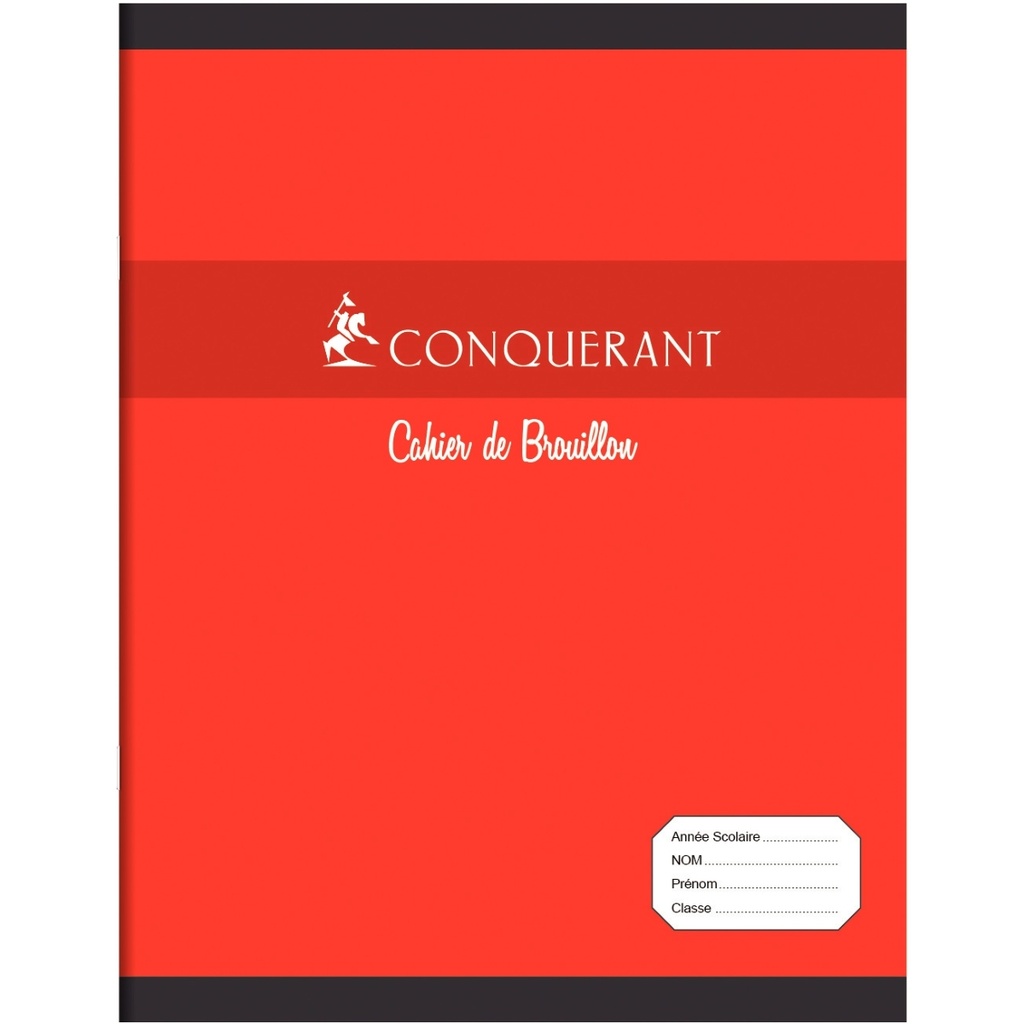 Cahier 17 x 22 brouillon 96p
