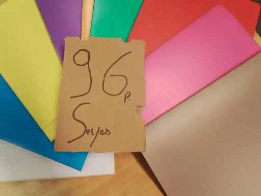 Cahier 24 x 32 plastique SEYES 96p